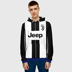 Толстовка-худи мужская Juventus collection, цвет: 3D-синий — фото 2