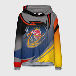 Толстовка-худи мужская Scania логотип, цвет: 3D-меланж