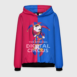 Толстовка-худи мужская Помни в ужасе The amazing digital circus, цвет: 3D-черный