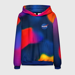 Толстовка-худи мужская Nasa gradient sportcolor, цвет: 3D-синий