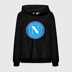 Толстовка-худи мужская Napoli fc, цвет: 3D-черный