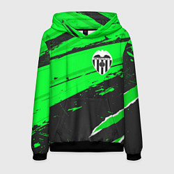 Толстовка-худи мужская Valencia sport green, цвет: 3D-черный