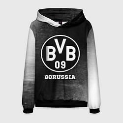 Толстовка-худи мужская Borussia sport на темном фоне, цвет: 3D-черный