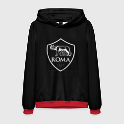 Толстовка-худи мужская Roma sport fc club, цвет: 3D-красный