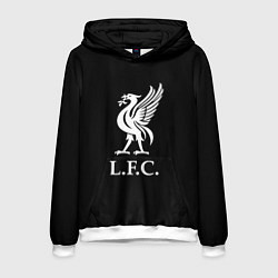 Толстовка-худи мужская Liverpool fc club, цвет: 3D-белый