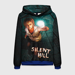 Толстовка-худи мужская Silent Hill - Heather Mason, цвет: 3D-синий