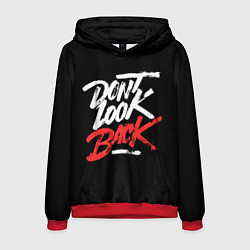 Толстовка-худи мужская The call - dont look back, цвет: 3D-красный