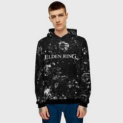 Толстовка-худи мужская Elden Ring black ice, цвет: 3D-черный — фото 2