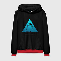 Толстовка-худи мужская Depth Hunter, цвет: 3D-красный