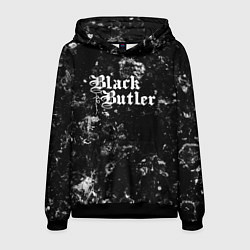 Толстовка-худи мужская Black Butler black ice, цвет: 3D-черный