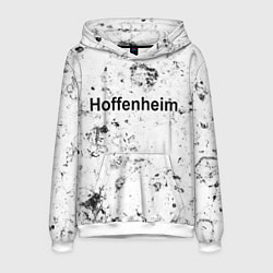 Толстовка-худи мужская Hoffenheim dirty ice, цвет: 3D-белый