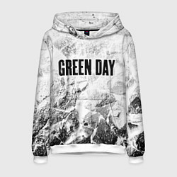 Толстовка-худи мужская Green Day white graphite, цвет: 3D-белый