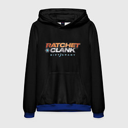 Толстовка-худи мужская Ретчет и Кленк, цвет: 3D-синий