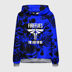 Толстовка-худи мужская The Last of Us rose, цвет: 3D-меланж