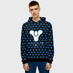 Толстовка-худи мужская Destiny star, цвет: 3D-черный — фото 2