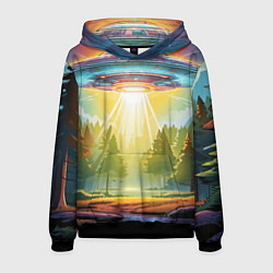 Мужская толстовка UFO In The Forest