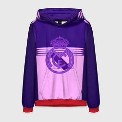 Толстовка-худи мужская Real Madred geometry sport, цвет: 3D-красный