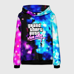 Толстовка-худи мужская Gta flame winter, цвет: 3D-черный