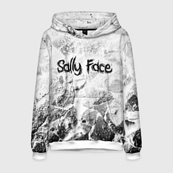 Толстовка-худи мужская Sally Face white graphite, цвет: 3D-белый