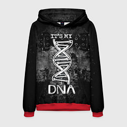 Толстовка-худи мужская Its my DNA, цвет: 3D-красный