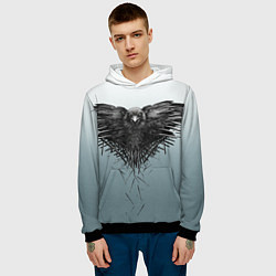 Толстовка-худи мужская Игра Престолов 4 сезон, цвет: 3D-черный — фото 2
