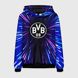Толстовка-худи мужская Borussia neon energy, цвет: 3D-черный