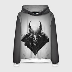 Толстовка-худи мужская Batman who laughs, цвет: 3D-белый