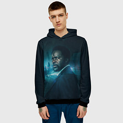 Толстовка-худи мужская Извне, цвет: 3D-черный — фото 2
