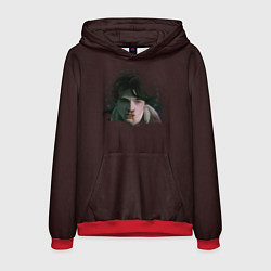 Толстовка-худи мужская Wayne, цвет: 3D-красный