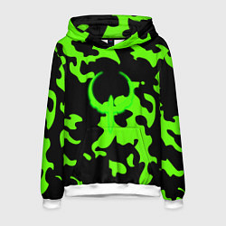 Толстовка-худи мужская Quake camo, цвет: 3D-белый