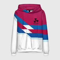 Толстовка-худи мужская Stalker geometry, цвет: 3D-белый