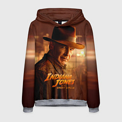 Толстовка-худи мужская Indiana Jones and the Great Circle, цвет: 3D-меланж