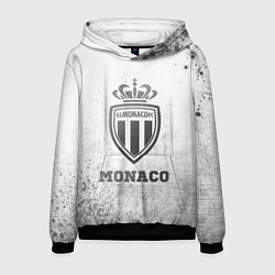 Толстовка-худи мужская Monaco - white gradient, цвет: 3D-черный