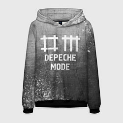 Толстовка-худи мужская Depeche Mode - grey gradient, цвет: 3D-черный