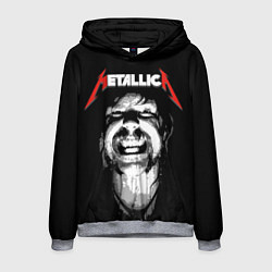 Толстовка-худи мужская Metallica - James Hetfield, цвет: 3D-меланж