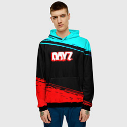 Толстовка-худи мужская Dayz neon color, цвет: 3D-черный — фото 2
