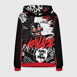 Толстовка-худи мужская Круэлла - big pictures, цвет: 3D-красный