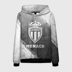 Толстовка-худи мужская Monaco - grey gradient, цвет: 3D-черный