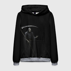 Толстовка-худи мужская Memento mortis, цвет: 3D-меланж