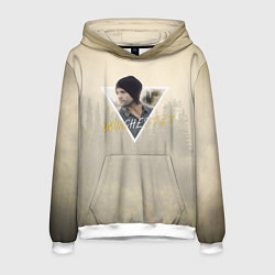 Толстовка-худи мужская Sam winchester - supernatural, цвет: 3D-белый