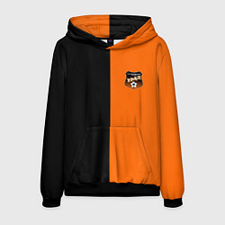 Толстовка-худи мужская ФК Урал - два цвета, цвет: 3D-черный