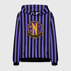 Толстовка-худи мужская Academy Nevermore, цвет: 3D-черный