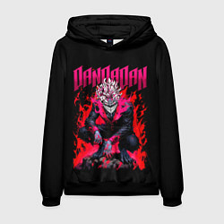 Толстовка-худи мужская Дандадан Окарун, цвет: 3D-черный