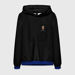 Толстовка-худи мужская Pinocchio, цвет: 3D-синий