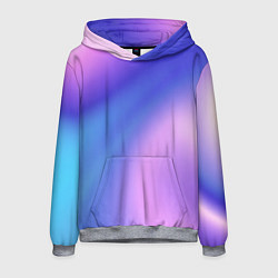 Толстовка-худи мужская Color multicolored gradient, цвет: 3D-меланж