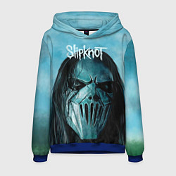 Толстовка-худи мужская Slipknot, цвет: 3D-синий