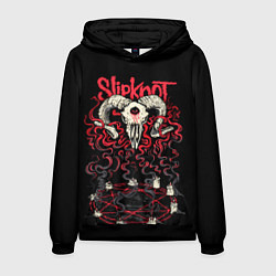 Толстовка-худи мужская Slipknot, цвет: 3D-черный
