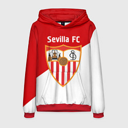 Толстовка-худи мужская Sevilla FC, цвет: 3D-красный