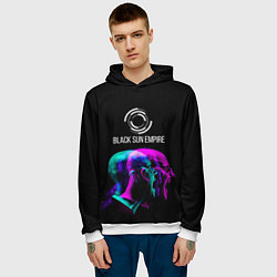 Толстовка-худи мужская Black Sun Empire Rage, цвет: 3D-белый — фото 2
