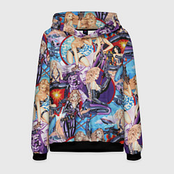 Толстовка-худи мужская Как у Мэтт Тейлора с девушками, цвет: 3D-черный